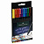 Набор капиллярных ручек Faber-Castell "Grip Finepen" 10цв., 0,4мм, трехгранные, пластик. уп., европо