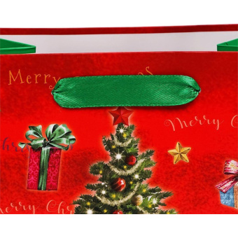 Пакет подарочный лам.  Подарки под елкой 18х23х10см 10462625 НГ