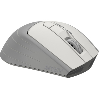 Мышь компьютерная A4Tech Fstyler (FG30S WHITE)бел/сер/2000dpi/беспровод/6кн