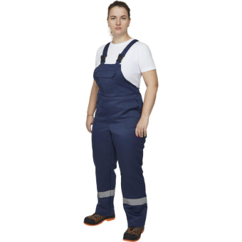 Костюм рабочий летний жен. л16-КПК с СОП син/вас (р.60-62) 158-164