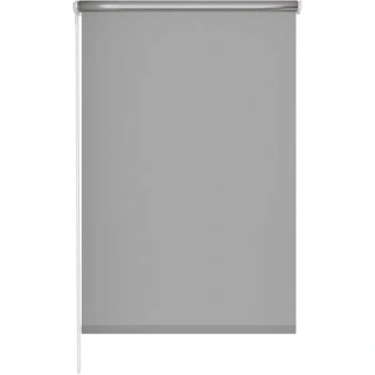 Рулонная штора Комус Мебель blackout silver 537837 V2, 55х160, серый
