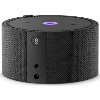Умная колонка Яндекс.Станция Мини с часами черная (YNDX-00020K)