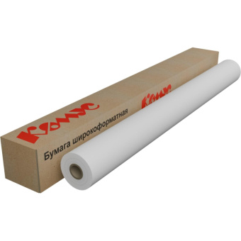 Бумага широкоформатная ProMEGA engineer 120г 610мм x 30м 50,8мм 4рул/уп