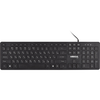 Клавиатура ProMega C-KB002 черная, USB, 104кн
