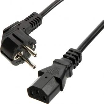Кабель питания ProMega Euro-C13 (F), 10А, 0,75мм2, 1.8м, чер (OPC001)