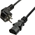 Кабель питания ProMega Euro-C13 (F), 10А, 0,75мм2, 1.8м, чер (OPC001)