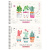 Скетчбук-блокнот для акварели 20л., А5 ArtSpace "Cute plants", на гребне, 180г/м2