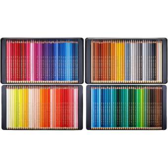 Карандаши цветные худож POLYCOLOR 3828 144цв/наб мет.кор. 3828144001PL