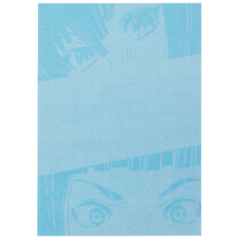Блок для записей MESHU "Kawaii", 8,8*12,5*1,1см, 100л., на склейке