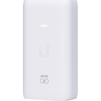 PoE-инжекторUbiquiti U-POE-AF Ubiquiti точ.доступа,48В,802.3af,18В,0.7А