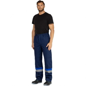 Брюки рабочие летние муж Ларга л43-БР син(48-50) 182-188(серия Л)