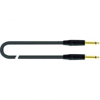 Кабель Quik Lok JUST JJ 3, инструментальный, 3м, Mono Jack черн (JUST JJ 3)