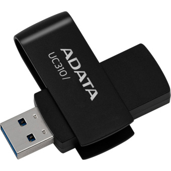 Флеш-память ADATA 128GB UC310-128G-RBK BLACK\GR