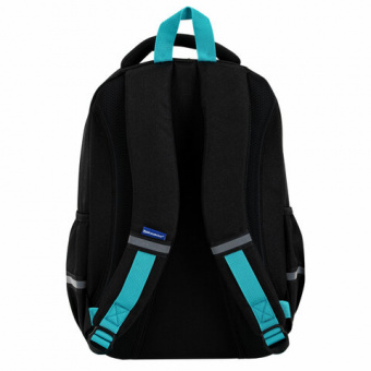 Рюкзак BRAUBERG MOTION, 2 отделения, 3 кармана, "Get away", СВЕТООТРАЖАЮЩИЙ ПРИНТ, 41х28х17 см, 2731