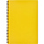 Бизнес-тетрадь Attache Bright colours A4 96 листов желтая в клетку на спирали (220x297 мм)