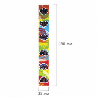 Закладки для книг с магнитом "МОНСТР-ТРАК", набор 6 шт., блестки, 25x196 мм, ЮНЛАНДИЯ, 111636