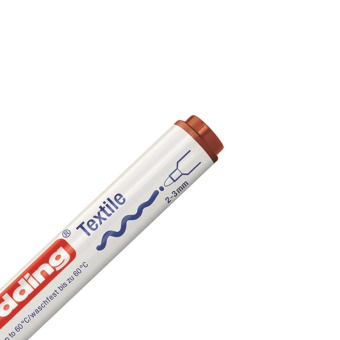 Маркер для текстиля Edding E-4500, коричневый_007