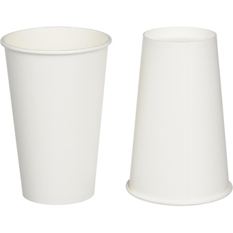 Стакан одноразовый для вендинговых аппаратов бумажный 300 мл белый 50 штук в упаковке Формация