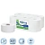 Туалетная бумага Focus Jumbo Eco, 1-слойная, белая, 450 метров, 12 штук