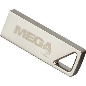 Флеш-память Promega Jet 16GB USB2.0 серебро, металл, под лого NTU326U2016GS