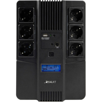 ИБП Бастион SKAT-UPS AI 800ВА/480Вт лин.-инт. 6xEURO(8935)