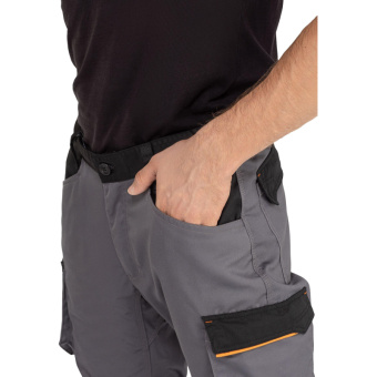 Брюки летние мужские MACH2 сер/оранж р.L (арт. M2PA3GOGT)