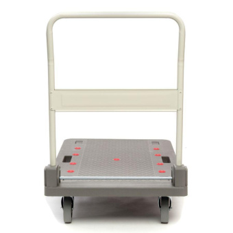 Тележка платформенная Стелла-техник FW-250П со ск ручкой, грузоподъем 250кг