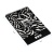 Скетчбук 40л., А5 ArtSpace "Black line. Strokes", на гребне, 120г/м2, черный блок