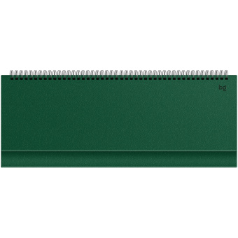 Планинг недатированный, 56л., 330*130мм, балакрон, BG "Ariane. Dark green"