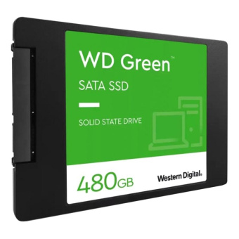 SSD накопитель WD Green 480Gb 2.5 SATA III  (WDS480G3G0A)