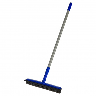 Щетка с резиновой щетиной и сгоном OfficeClean Professional 32см, щетина 3,5см, рукоятка 72-120см