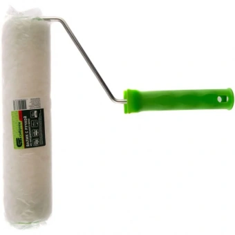 Валик натур.мех СИБРТЕХ +ручка 250мм,ворс 12мм,d=48мм(80124)