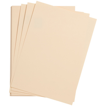 Цветная бумага 500*650мм., Clairefontaine "Etival color", 24л., 160г/м2, лимонный, легкое зерно, 30%