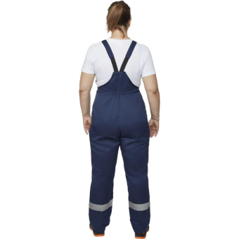 Костюм рабочий летний жен. л16-КПК с СОП син/вас (р.60-62) 158-164