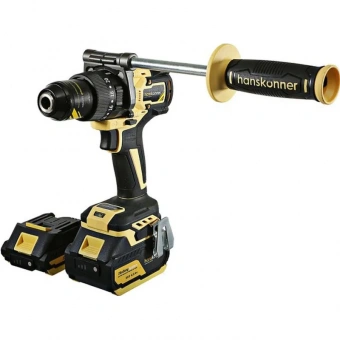 Дрель-шуруповерт акк.б/щ удар Hanskonner PLATINUM,18В,HCD18165BLI