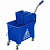 Тележка уборочная-ведро OfficeClean Professional 2 секции, 20л, прямоугол., механич. отжим, синяя