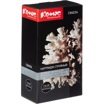 Картридж струйный Комус 72 C9403A мат. чер. для DgnJ T610/770/1100/1120