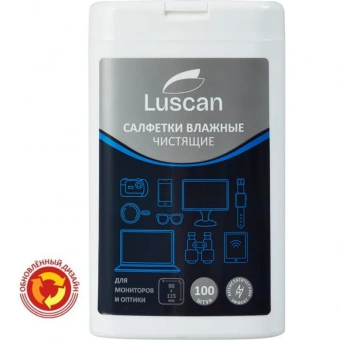 Салфетки в тубе LCD&TFT для мониторов всех типов (100 шт)