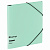 Папка на резинке Berlingo "Instinct" А5, пластик, 600мкм, мятный