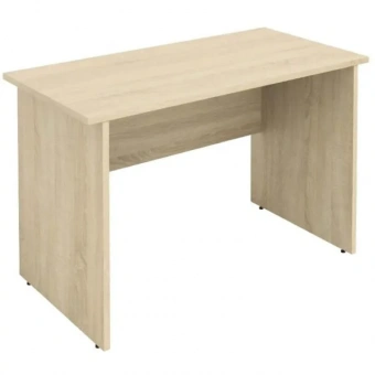 Стол письменный Рондо L 22/16 прямой (дуб альпийский, 1200x600x755 мм)