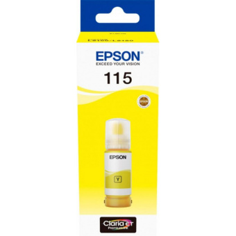 Чернила Epson 115 C13T07D44A жел. для L8160 / L8181