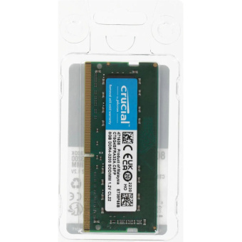 Модуль памяти Crucial by Micron DDR4 8GB 3200MHz SODIMM CL22(CT8G4SFRA32A)
