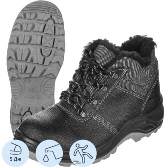 Ботинки Профи NEW ПУ/ТПУ, искус. мех (р.36) (мод.71К И)